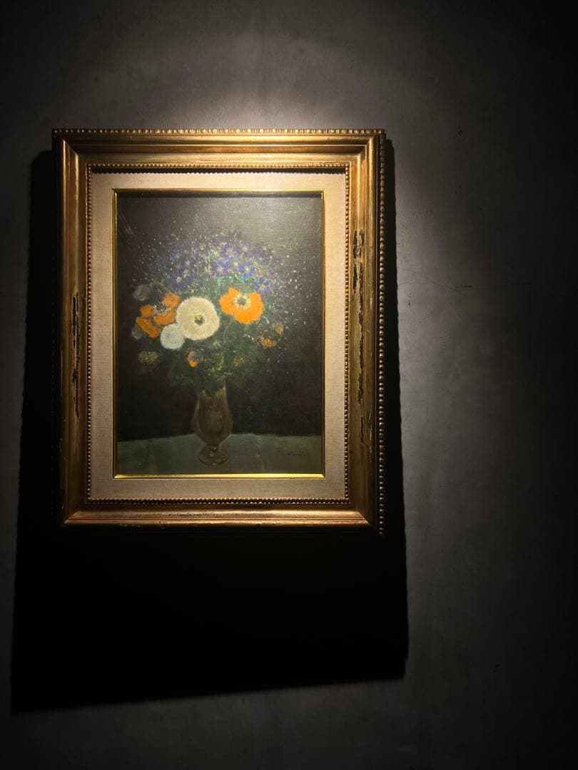 油彩画 【静物画】サインあり作者不詳