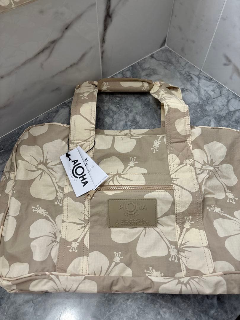 アロハコレクション　ボストンバッグ　トートバッグ　ハイビスカス　ハワイ ラスト1点！新作！】アロハコレクション ボストンバッグ ハイビスカス