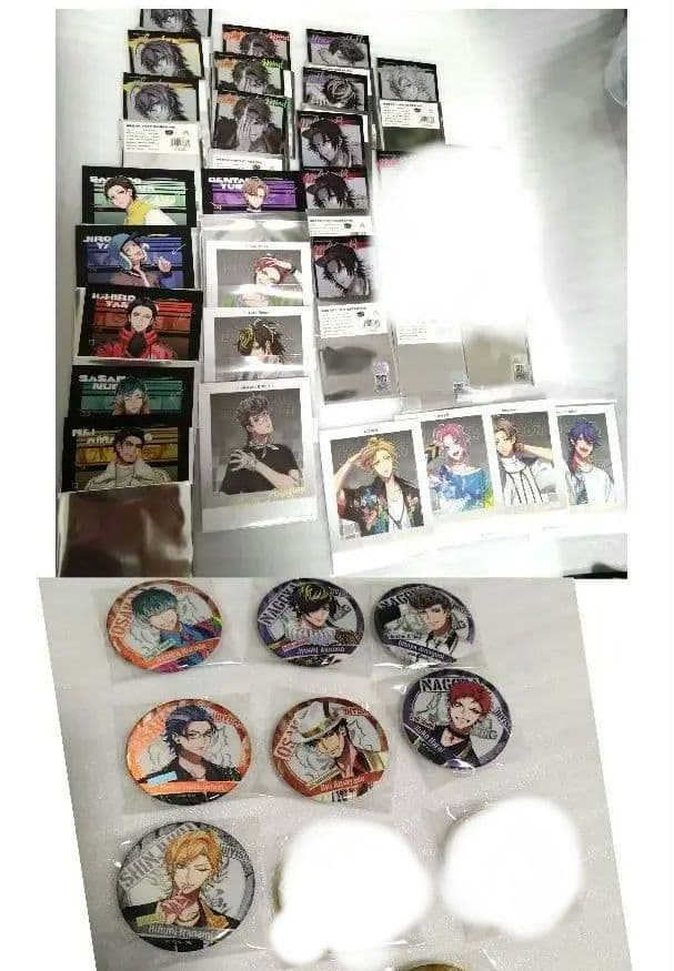 中国カフェ チェキ風カード　ewブロマイド　缶バッジ　バラ売り　ヒプノシスマイク 中国新商品発売】 ヒプノシスマイク × IPSTAR ヒプマイ 中国限定