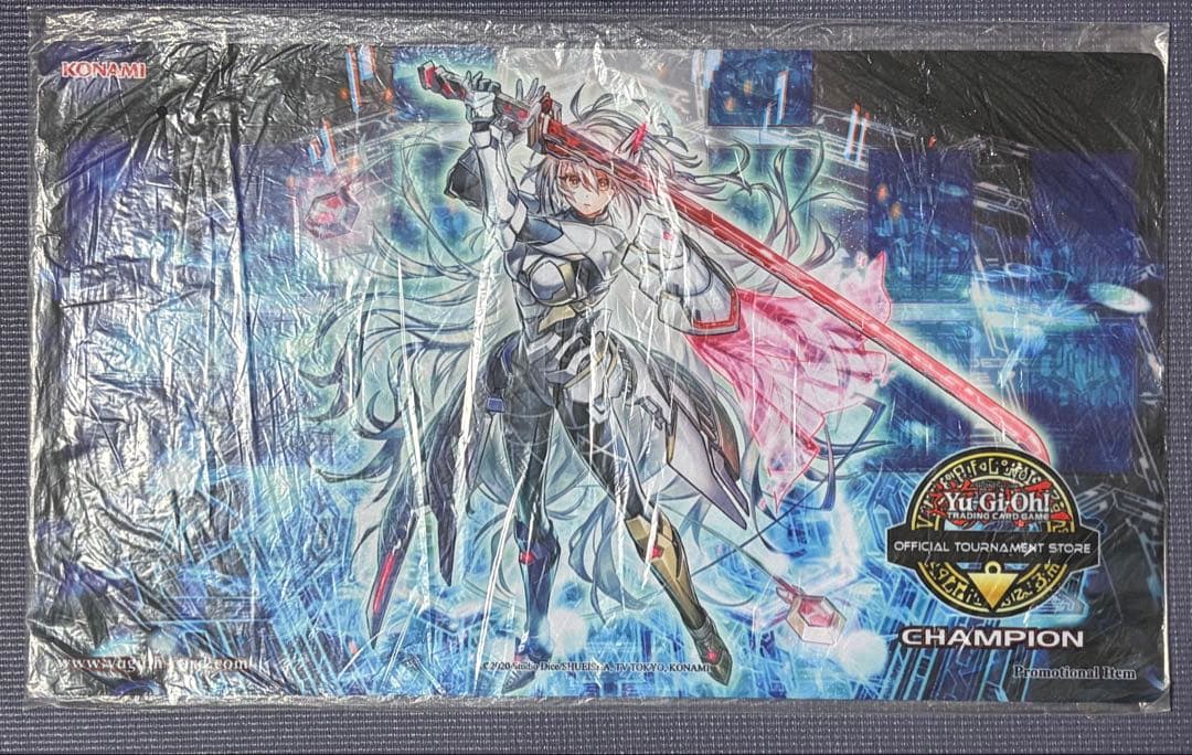新品未開封 閃刀姫 ゼロ プレイマット OTS champion 遊戯王 閃刀姫＝ゼロ(OTSロゴ版)/プレイマット - トレカぱられる