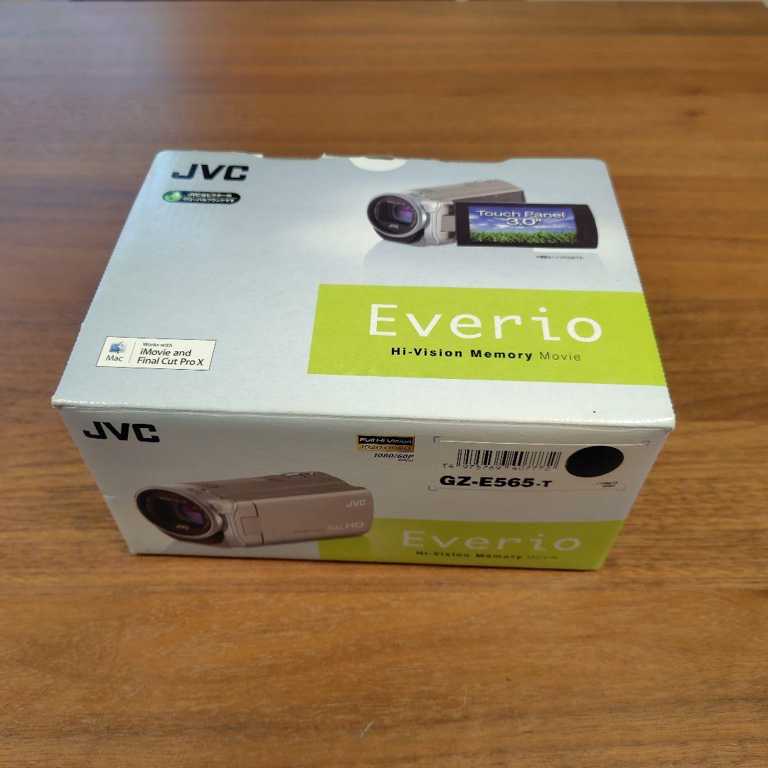 JVC GZ-E565-T フルHD Everio ビデオカメラ