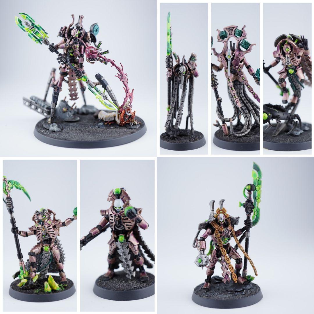 ウォーハンマー ネクロン・キャラクター 7体 全塗装 完成品 - メルカリ