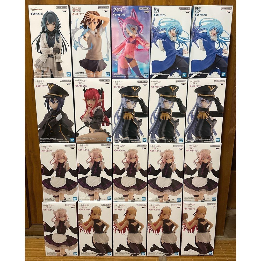 ESPRESTO 着せ恋 アイドルマスター ノゲノラ 転スラ 美少女 フィギュア