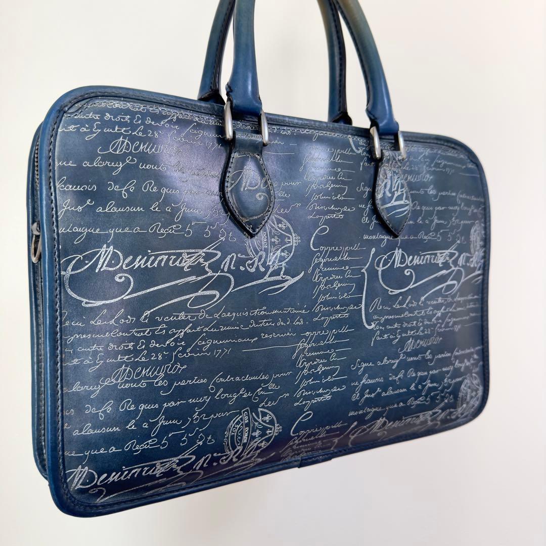 特注 定価65万 ベルルッティ アンジュールミニ スクリットレザー