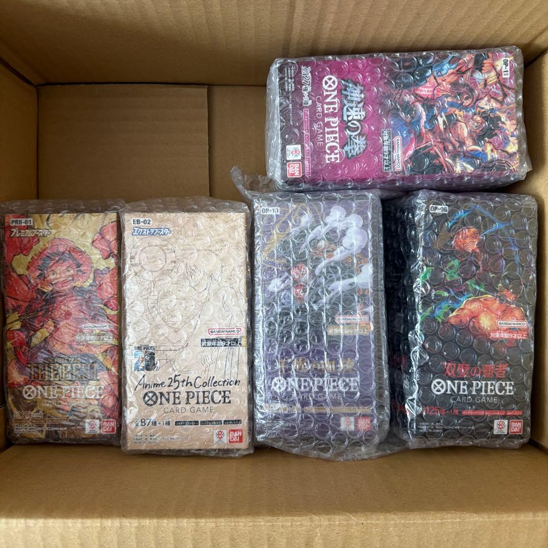 ワンピースカード未開封5box ワンピースカードゲーム（未開封BOX）のカード販売・通販 | magi
