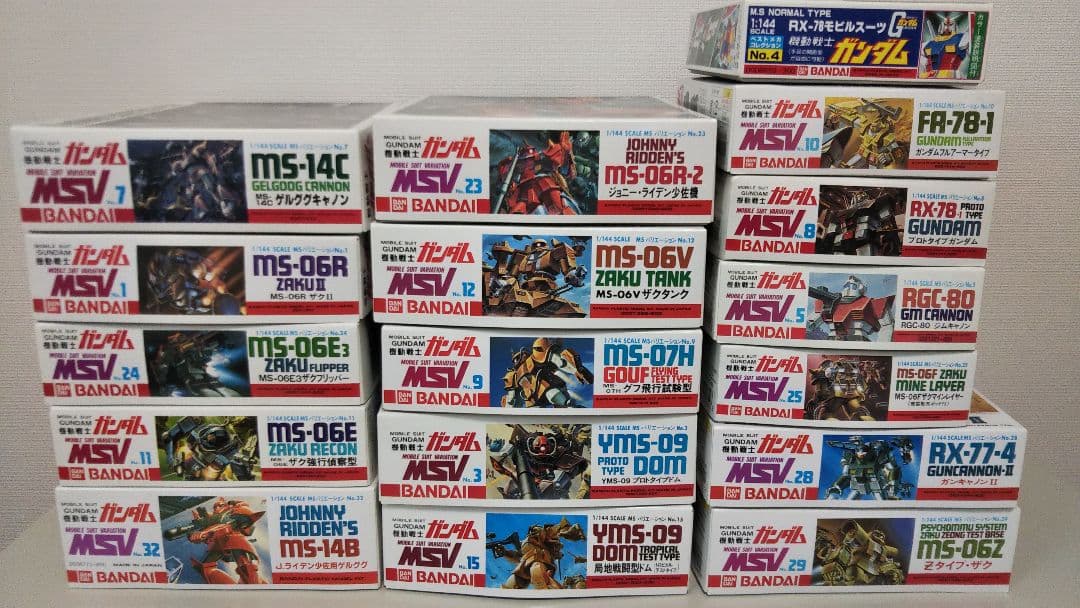 旧キット ガンダム MSV プラモデル ガンプラ
