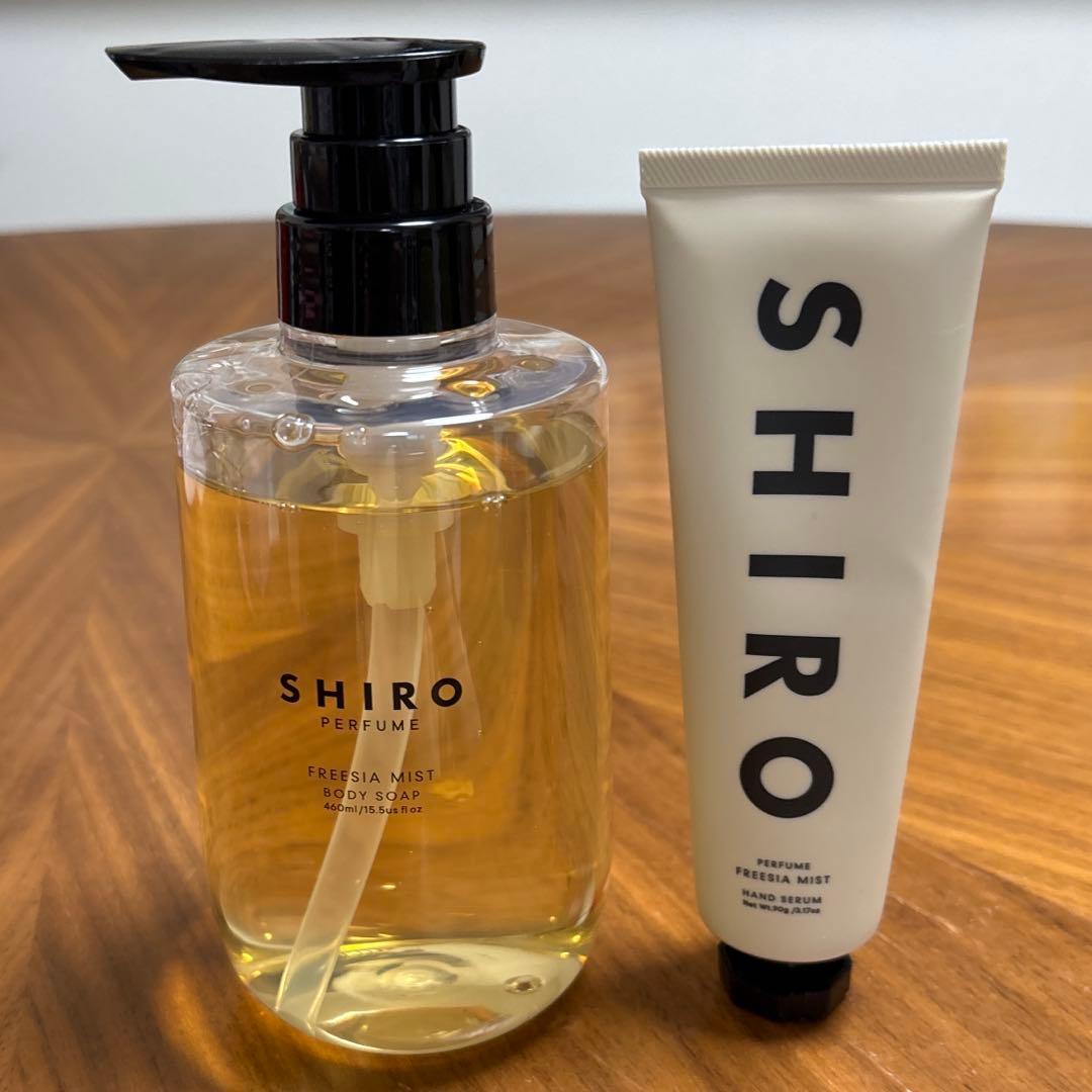 ボディソープ SHIRO FREESIA MIST BODY SOAP&HAND SERUM