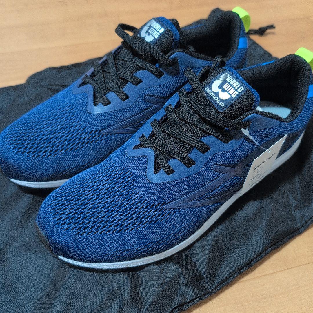 ビモロシューズ　【新品タグつき】　ネイビー　27.5cm