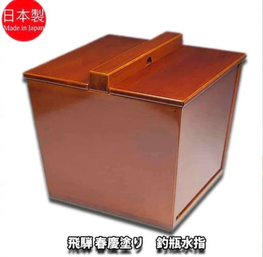 茶道具 飛騨 春慶塗 釣瓶水指 つるべみずさし 工芸品