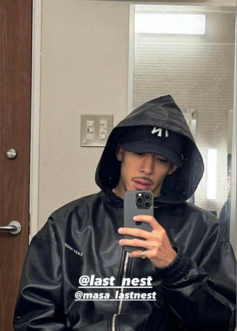 LAST NEST レザージップパーカー XLサイズ - メルカリ