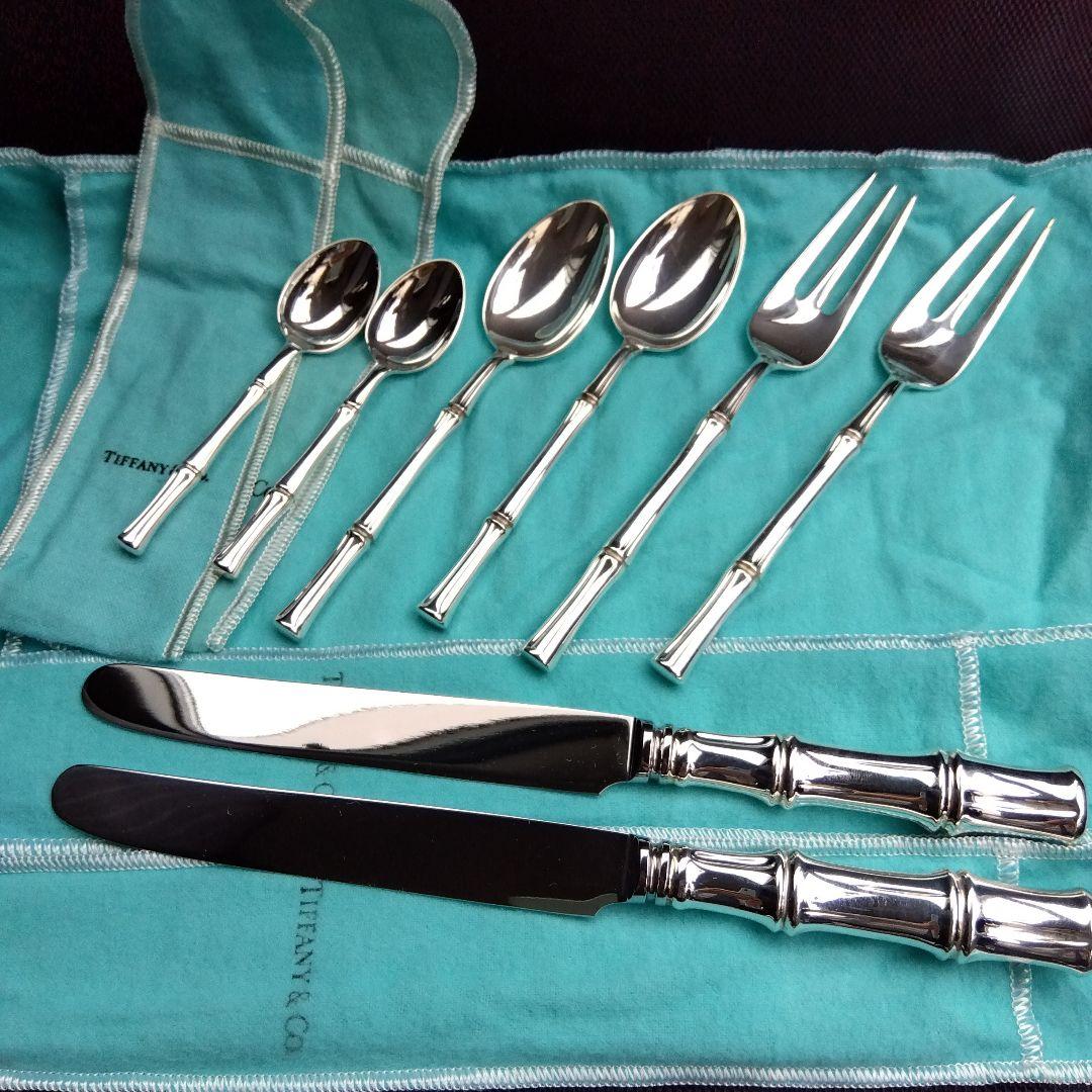 Tiffany　ティファニー silver.925 BAMBOO カトラリー8本