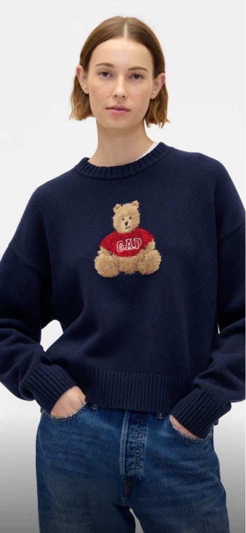ギャップ　ブラナンベアセーター　レディースS Newブラナンベアセーター♡のスタイリング | Gap公式オンラインストア