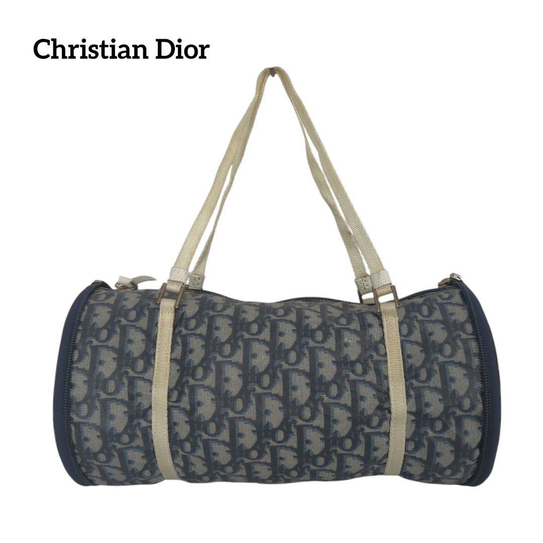 Christian Dior ディオール トロッター エコバッグ ドラムバッグ 日本直送 名牌中古包 】Christian Dior クリスチャン ディオール