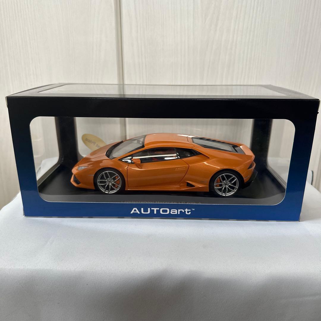AUTOart Lamborghini Huracán LP 610-Aオレンジ