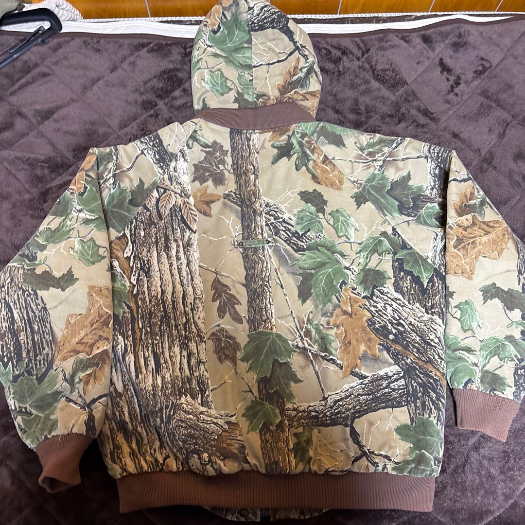 Duxbak カモフラージュ フード付きジャケット - メルカリ