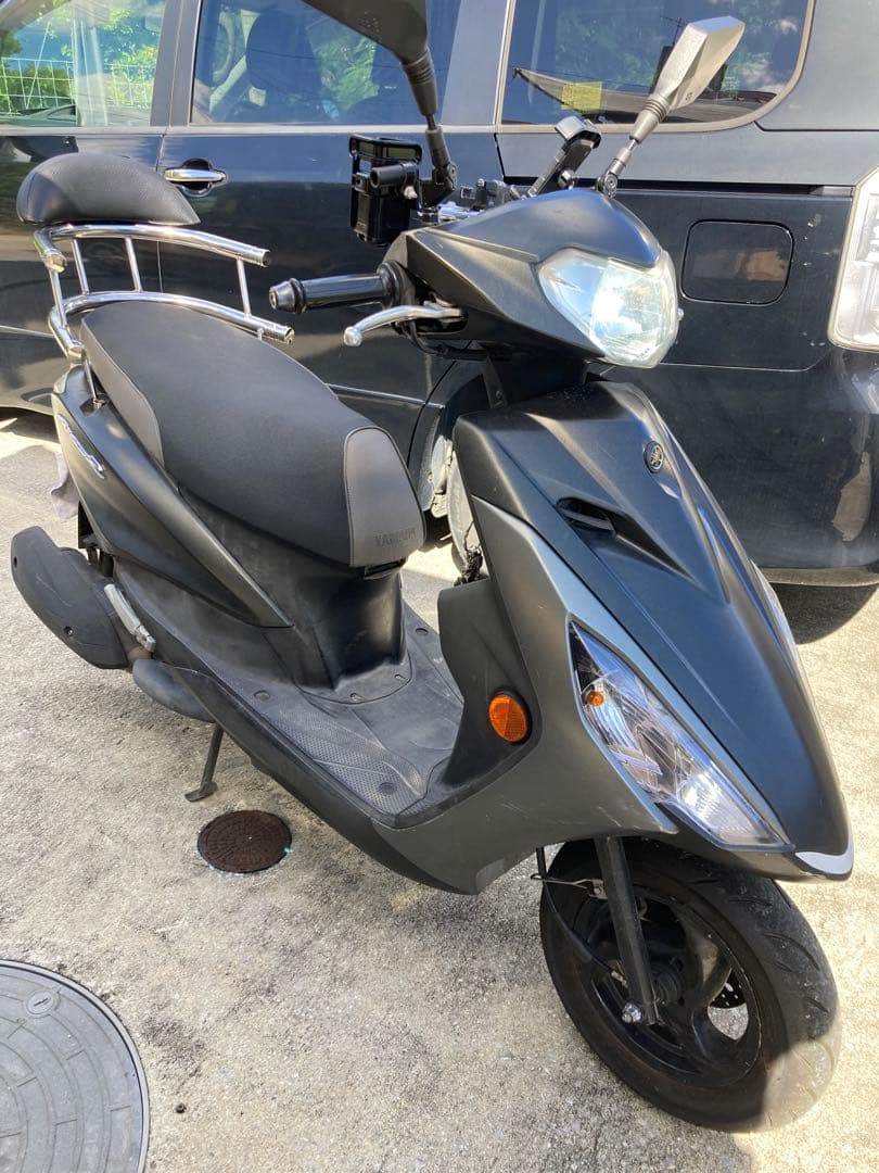 アクシスZ用　タンデムバー　バックレスト　ウィルズウィン　※車体ではありません。