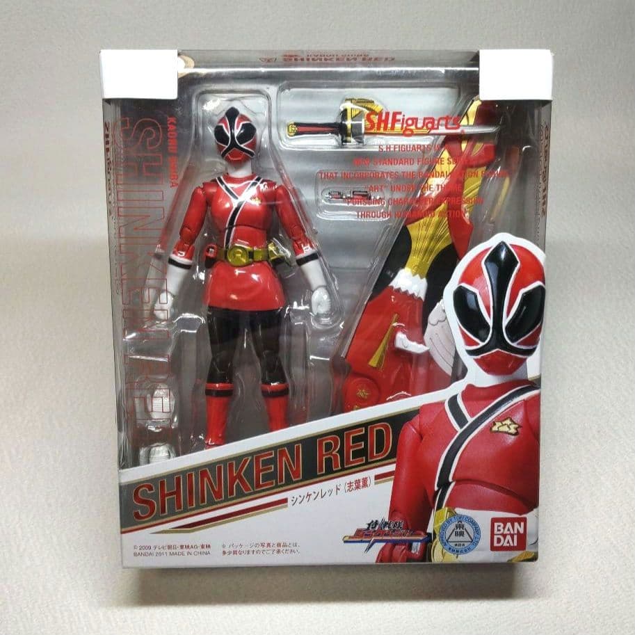 〈新品未開封〉S.H.Figuarts シンケンレッド（志葉薫） シンケンジャー