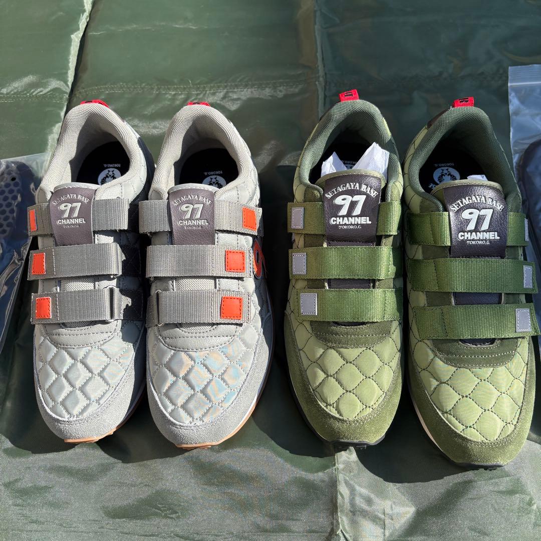 新品未使用 所さんの世田谷ベース ベルクロスニーカー 28cm ○477312 未使用品 世田谷ベース SETAGAYA BASE 所ジョージ