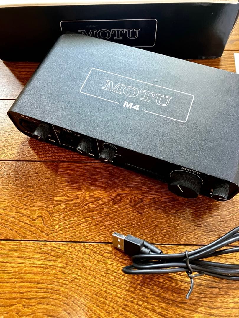 MOTU M4 オーディオインターフェイス　訳あり 楽天市場】MOTU M4 【代理店品切れ中 / 次回入荷3月末ごろ予定】安心の