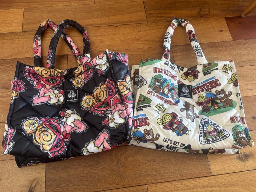 ヒステリックミニ トートバッグ スクエアバッグ ムック本