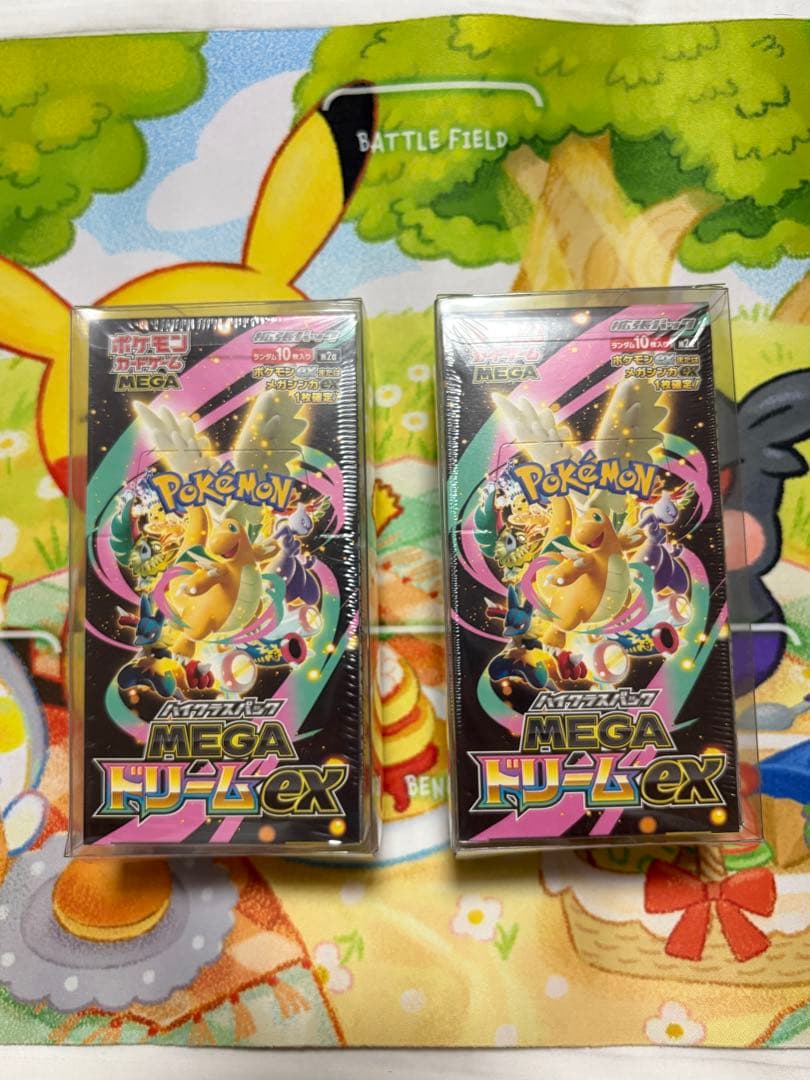 t*8様 【ケース付】ポケモン MEGAドリームex シュリンク付き 新品未開封