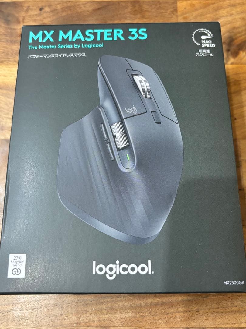 Logicool MX MASTER 3S ワイヤレスマウス MX2300GR