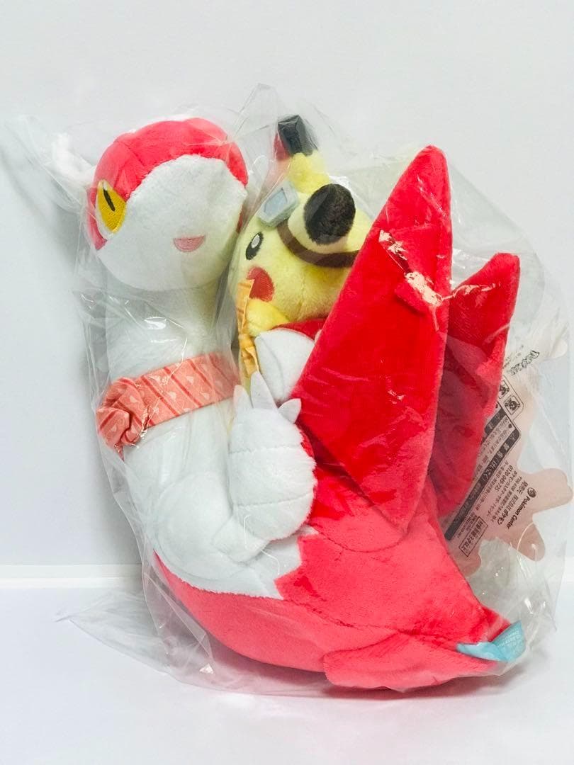 ❤新品・タグ付き❤ ラティアス・ラティオスに乗って ぬいぐるみ ラティアス