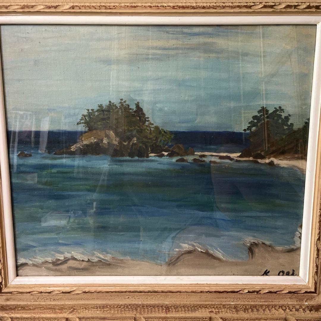 風景画　壁掛け　K.Ogi