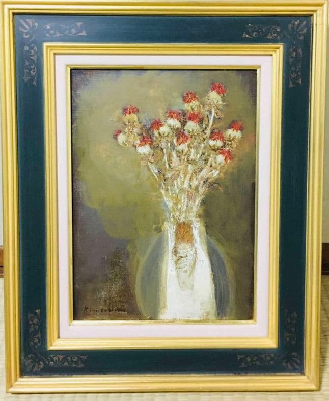 紅花　油絵　F4(242×333mm) 紅花 油絵 F4(242×333mm)