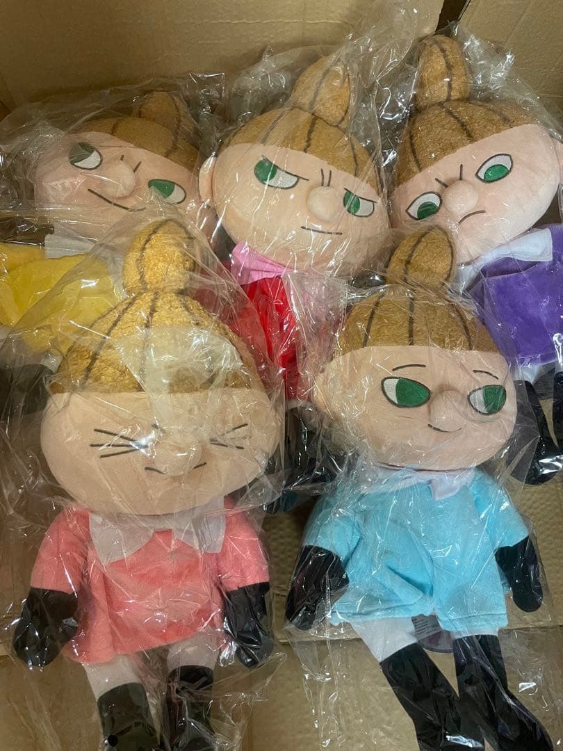 非売品 ムーミン リトルミイ きょうだい 全5種セット ぬいぐるみ ビッグサイズ ムーミン』リトルミイとリトルミイのきょうだいたちがキタンクラブの