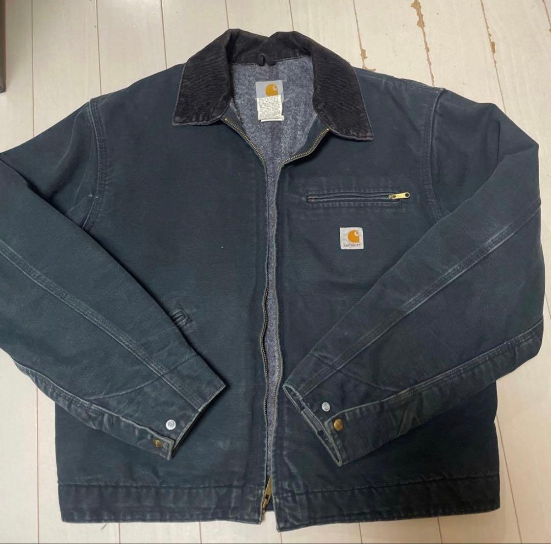 [USA製] Carhart デトロイトジャケット　ヴィンテージ 80s USA製 100YEARS carhartt カーハート デトロイト ジャケット