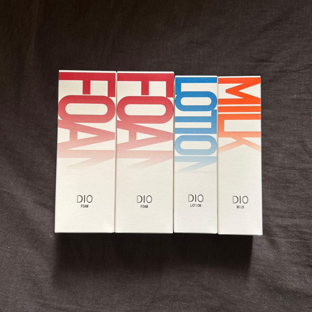 イプセンスキンケア ♡ DIO FOAM・LOTION・MILKセット
