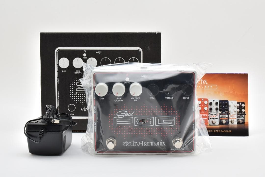 新品 未使用 Electro-Harmonix Soul Pog Amazon.com: Electro-Harmonix Soul POG Overdrive/Octave Multi