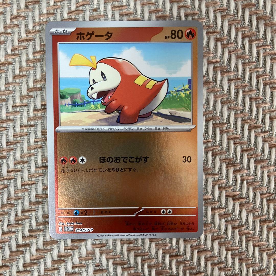 ポケモンカード ホゲータ プロモカード - メルカリ