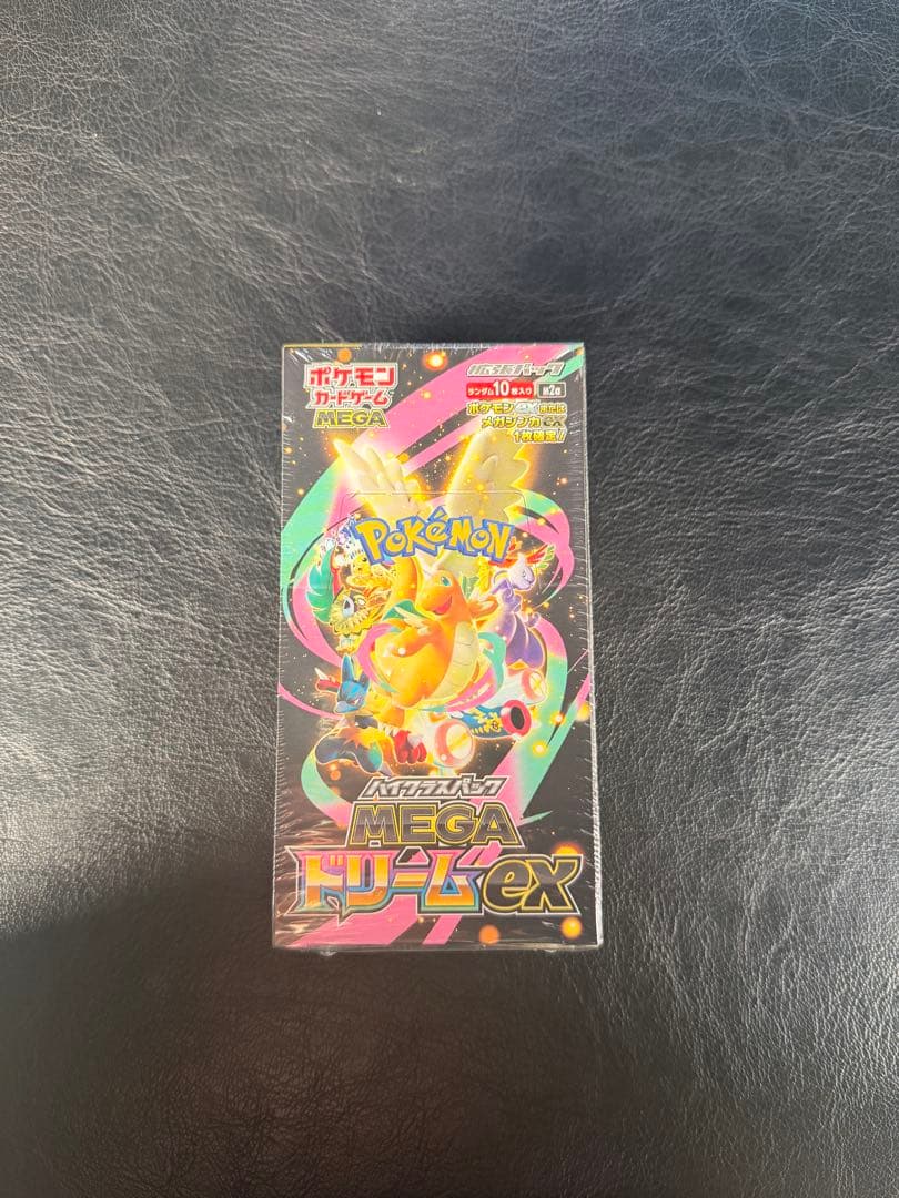 ポケモンカードゲーム MEGA ドリームEX box シュリンクつき