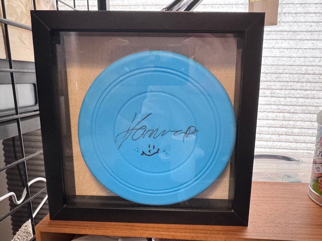 aespa カリナ　サイン入りフリスビー