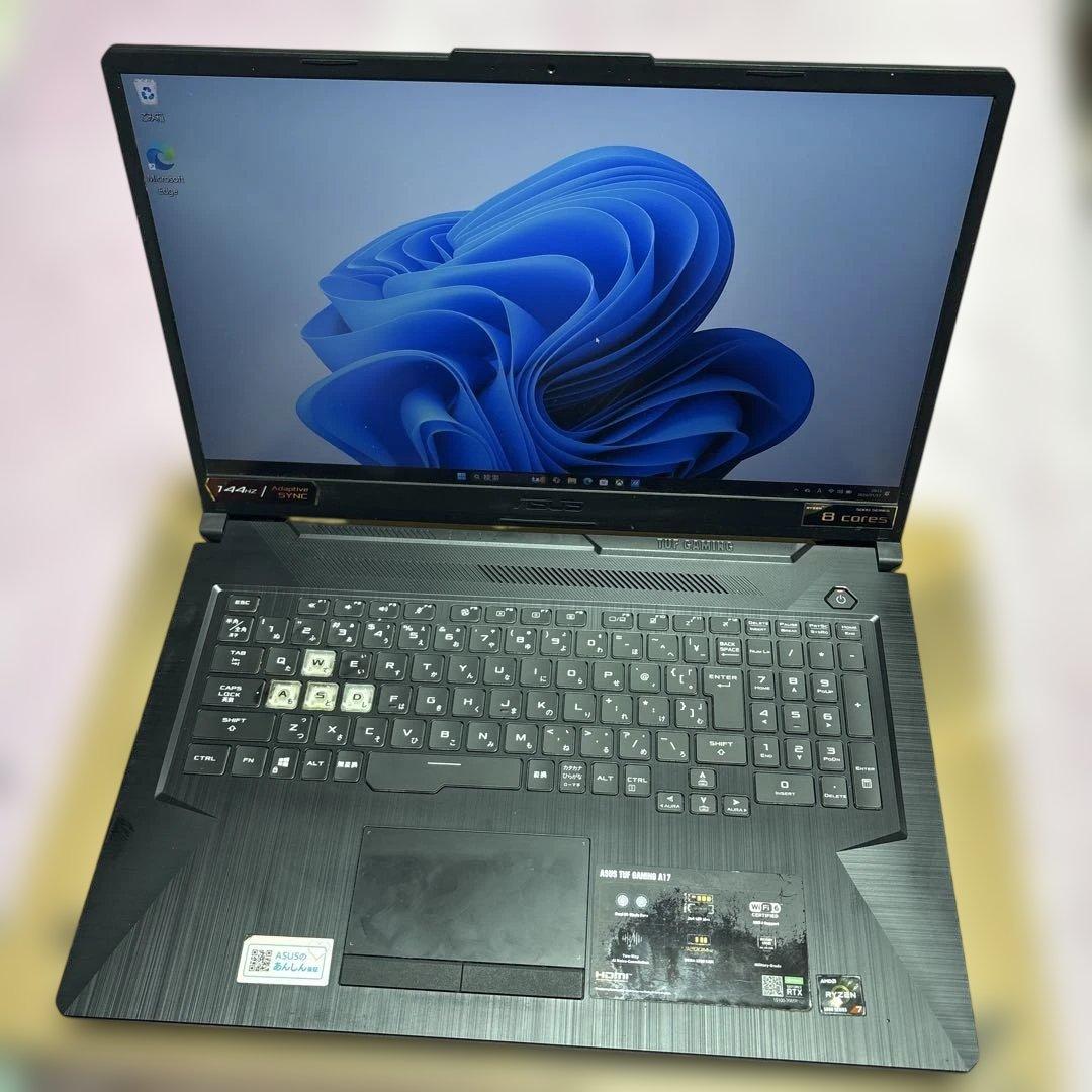 Windowsノート本体 TUF Gaming A17 FA706QR