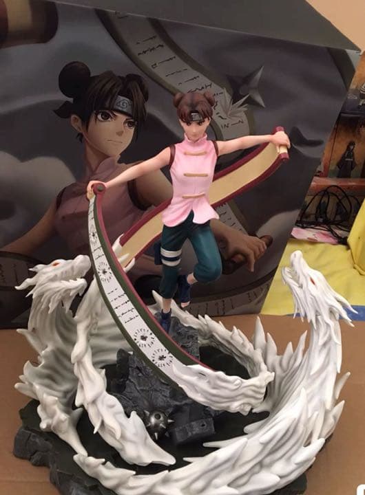 NARUTO ナルト テンテン ガレージキット ガレキ スタチュー① - メルカリ