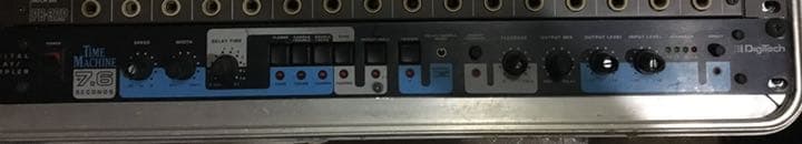 デジテックの7.6秒ディレイです。ヴィンテージ物です。かなり貴重