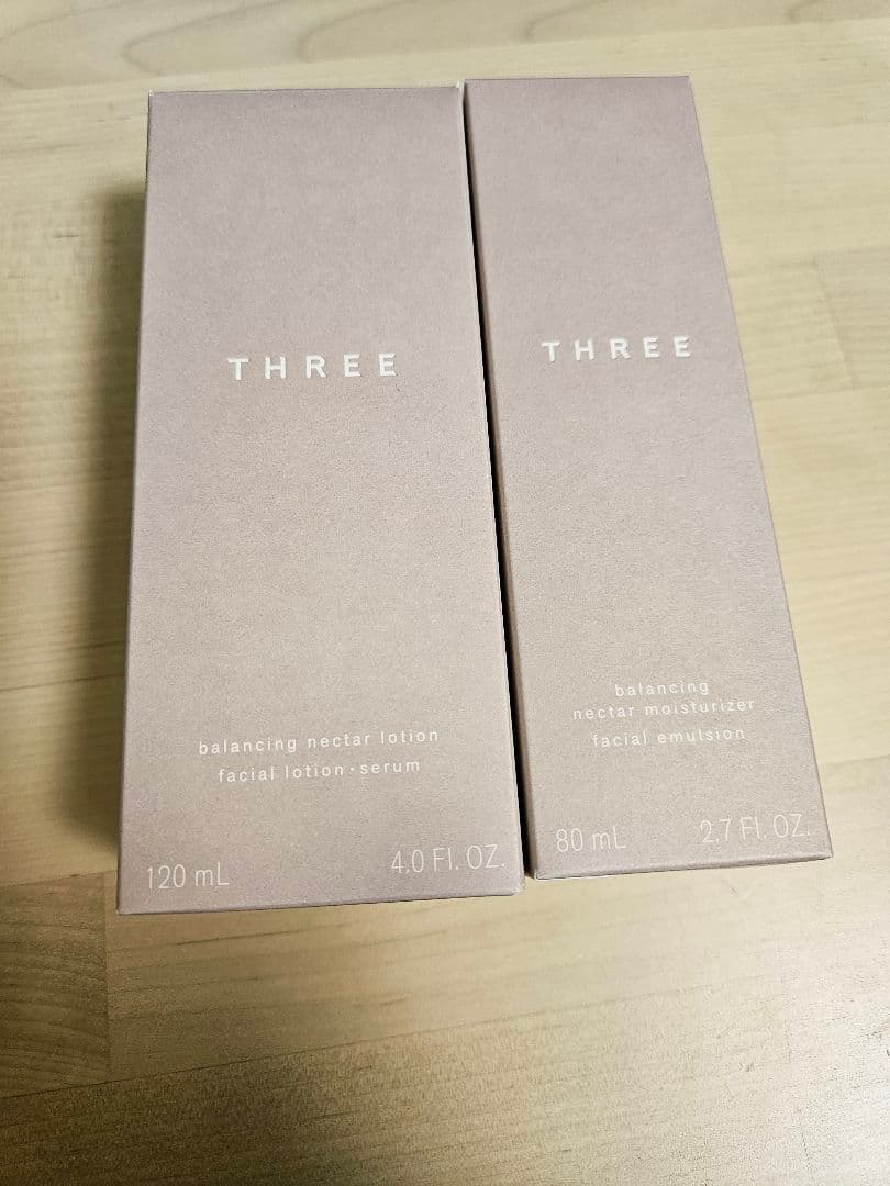 THREE バランシングネクター ローション＆モイスチャライザー セット