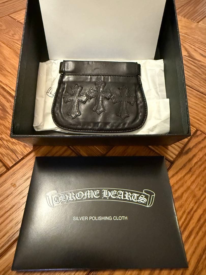 CHROME HEARTS SNAP BACK COIN PURSE 未使用品