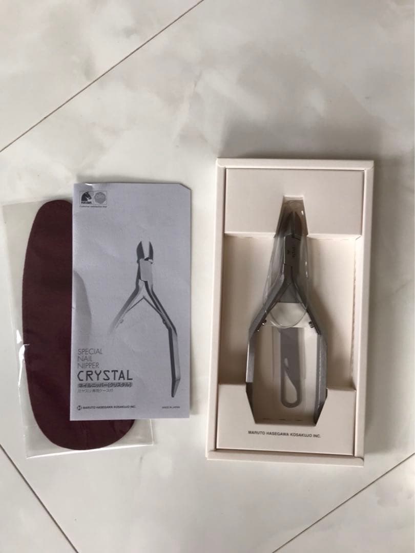 ネイルニッパー　マルト長谷川工作所　MARUTO クリスタル　ネイル