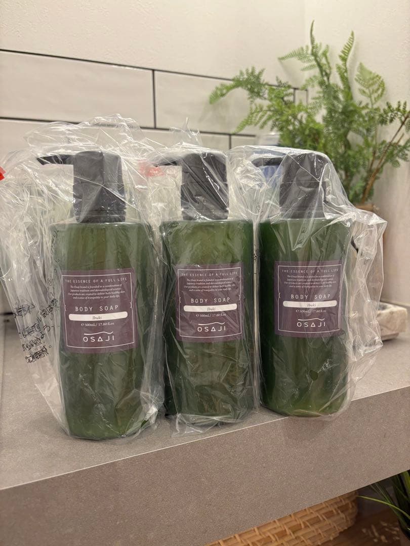 オサジ OSAJI ボディソープ 店頭完売品 イブキ 500ml 3本セット - メルカリ
