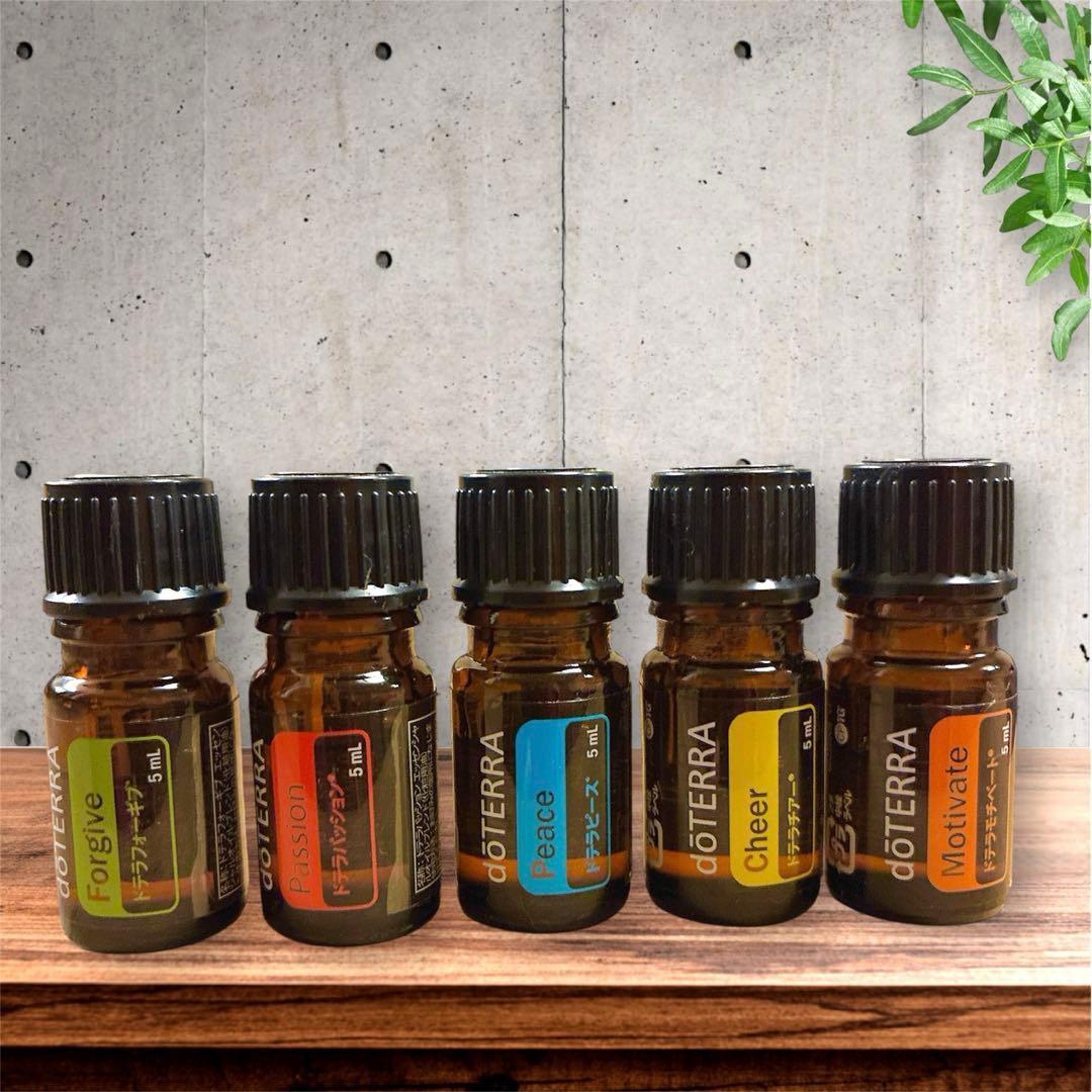 doTERRA エッセンシャルオイル 感情オイル5本セット - メルカリ