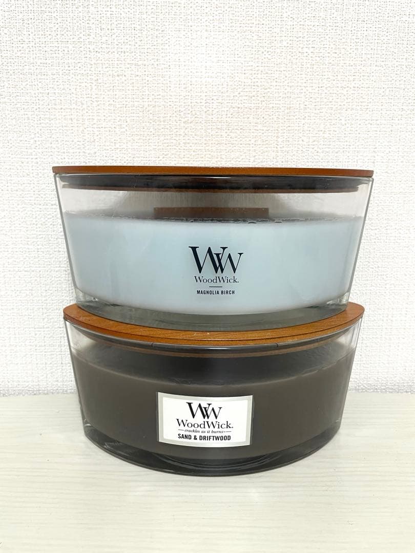 【新品】WoodWick アロマキャンドル
