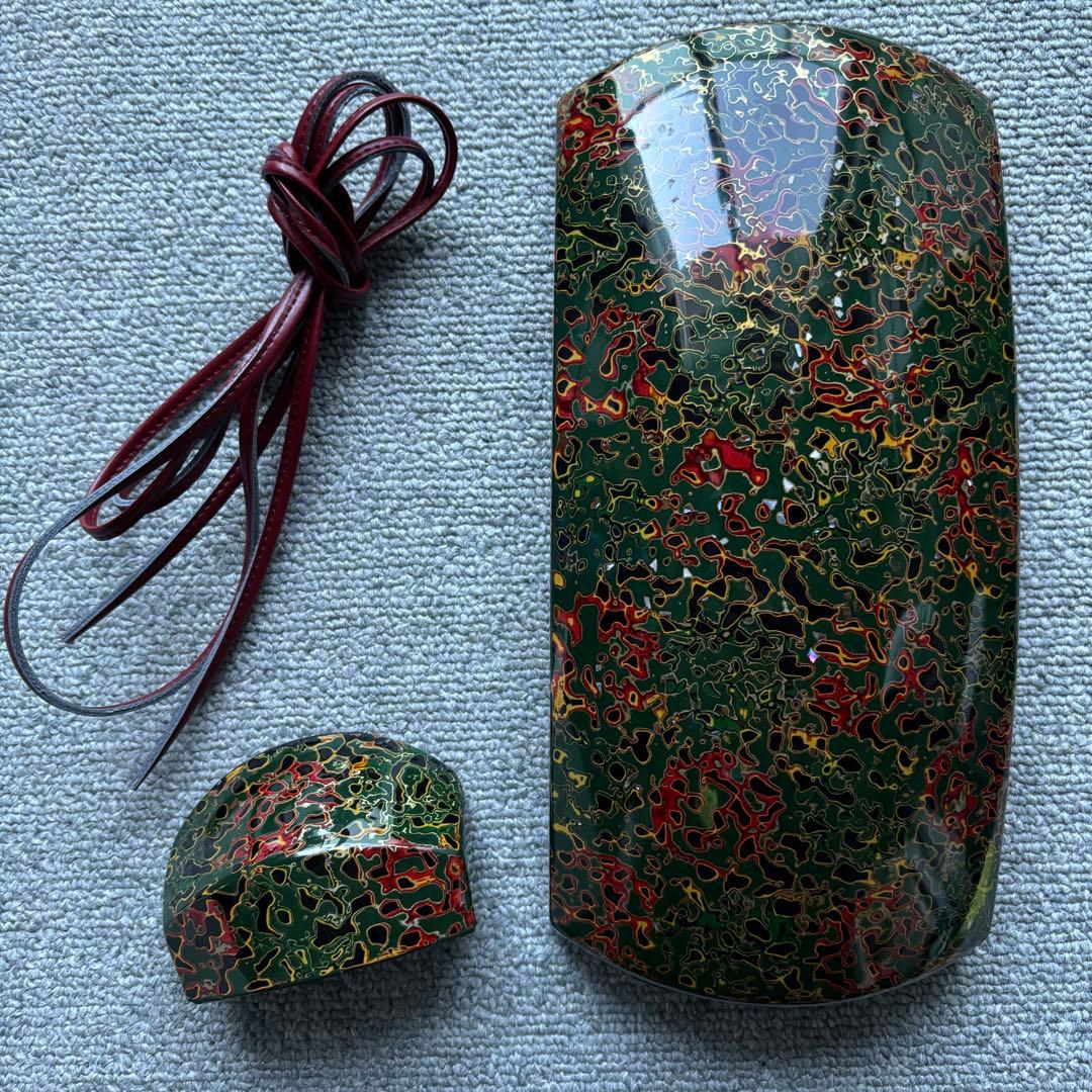 津軽三味線　胴掛け　津軽塗り