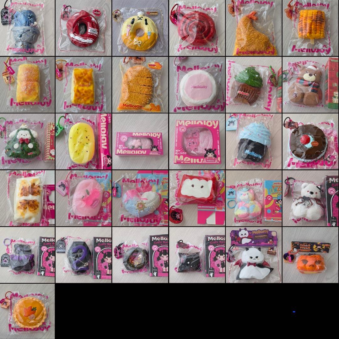 Mellojoy　31点　29点未使用　鈴付き　すべて旧パケ　ショッパー付