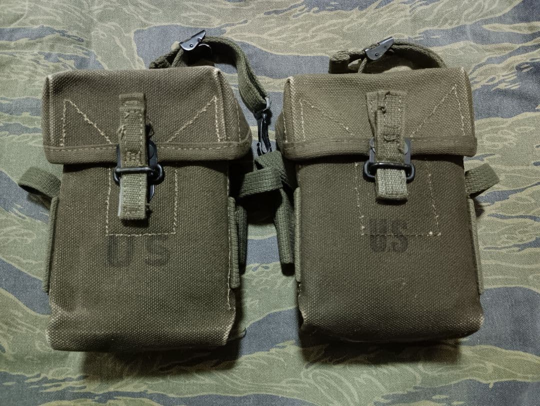 ナム戦/米軍/M1956/アムニッションポーチ/62・63年/極美品/2個セット