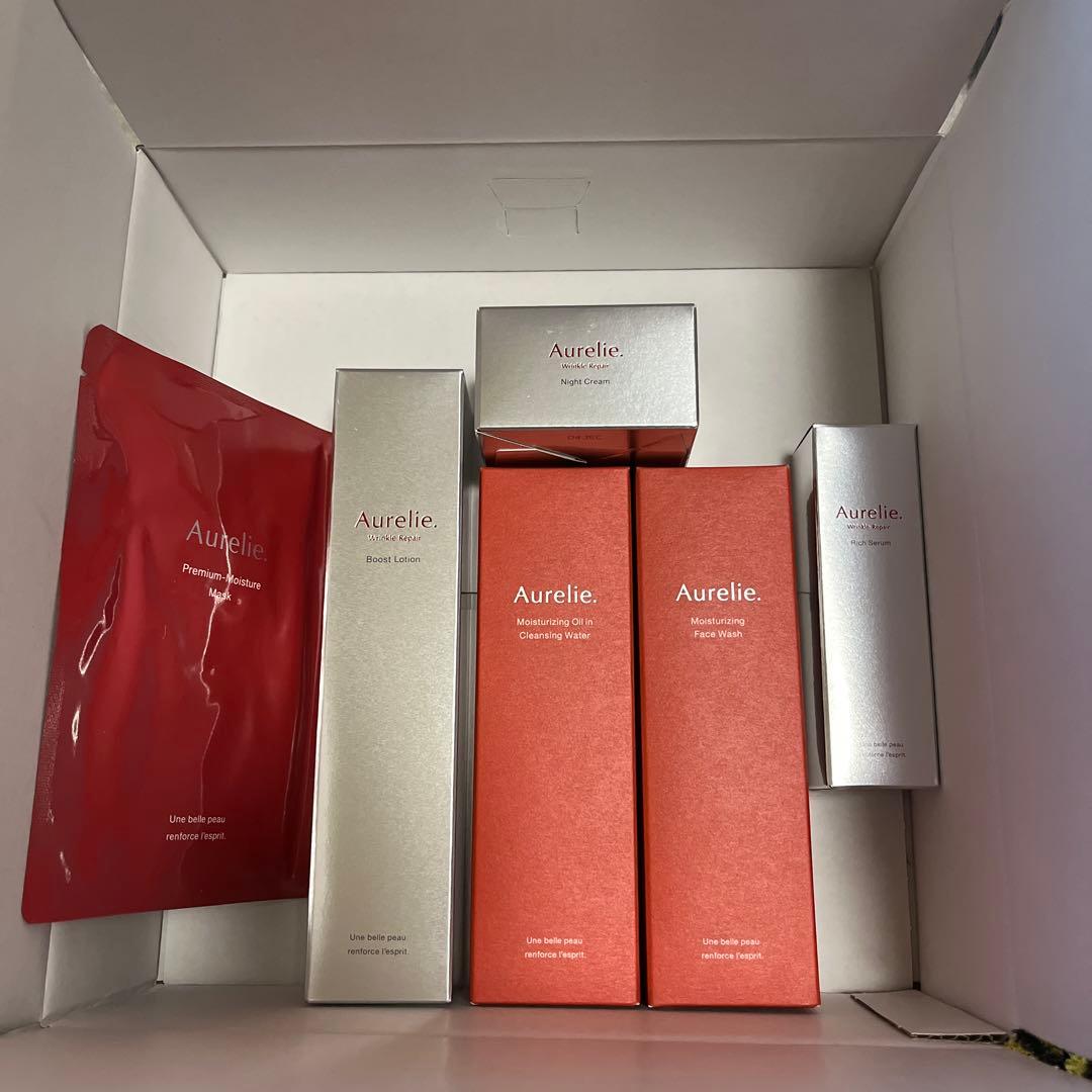 Aurelie トライアルセット Aurelie スキンケアトライアルセット 5点 - メルカリ