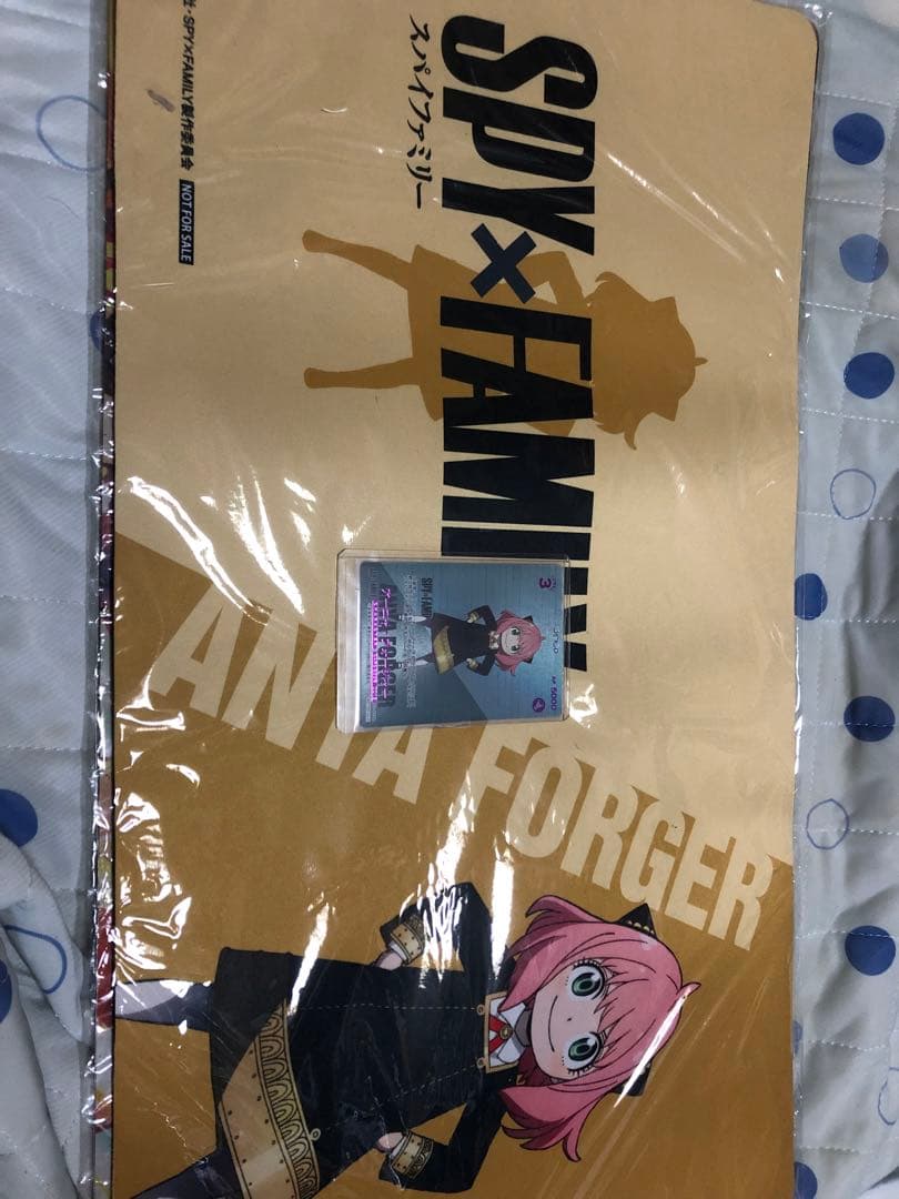OSICA   SPY×FAMILY  アーニャ　プロモカード　プレイマット